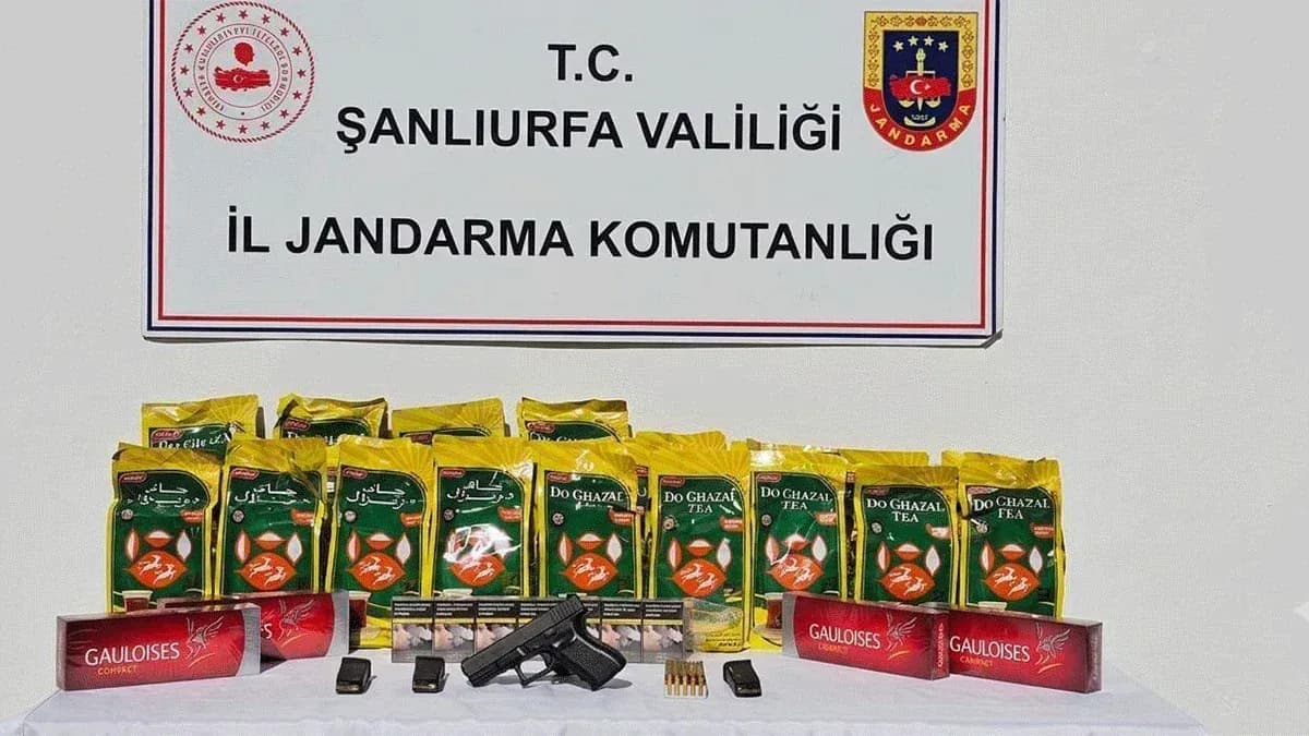 Ceylanpınar’da jandarmadan baskın! Kaçak ürünler ele geçirildi