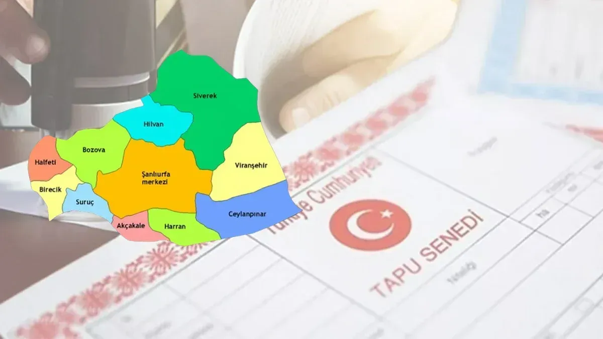 Ceylanpınar'da tapu hak sahiplerine 30 gün uyarısı!