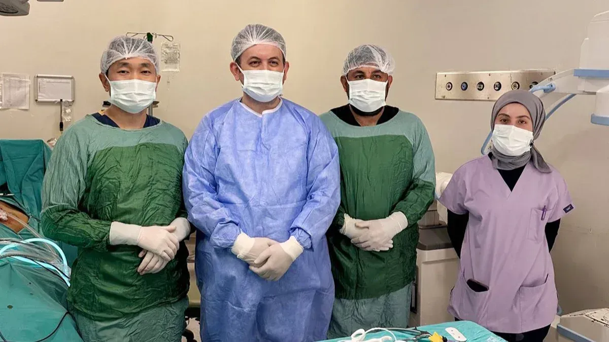 Ceylanpınar Devlet Hastanesinde ilk! 55 yaşındaki hasta sağlığına kavuştu