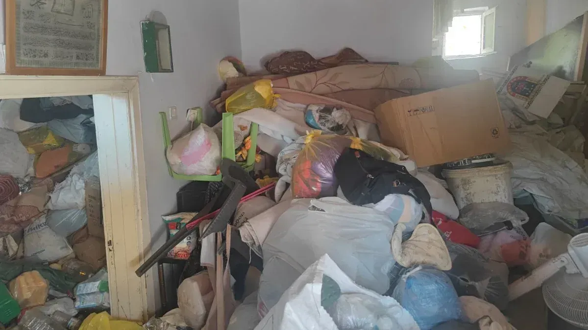 Şanlıurfa'da evdeki manzara ağızları açık bıraktı! 8 ton çöp...