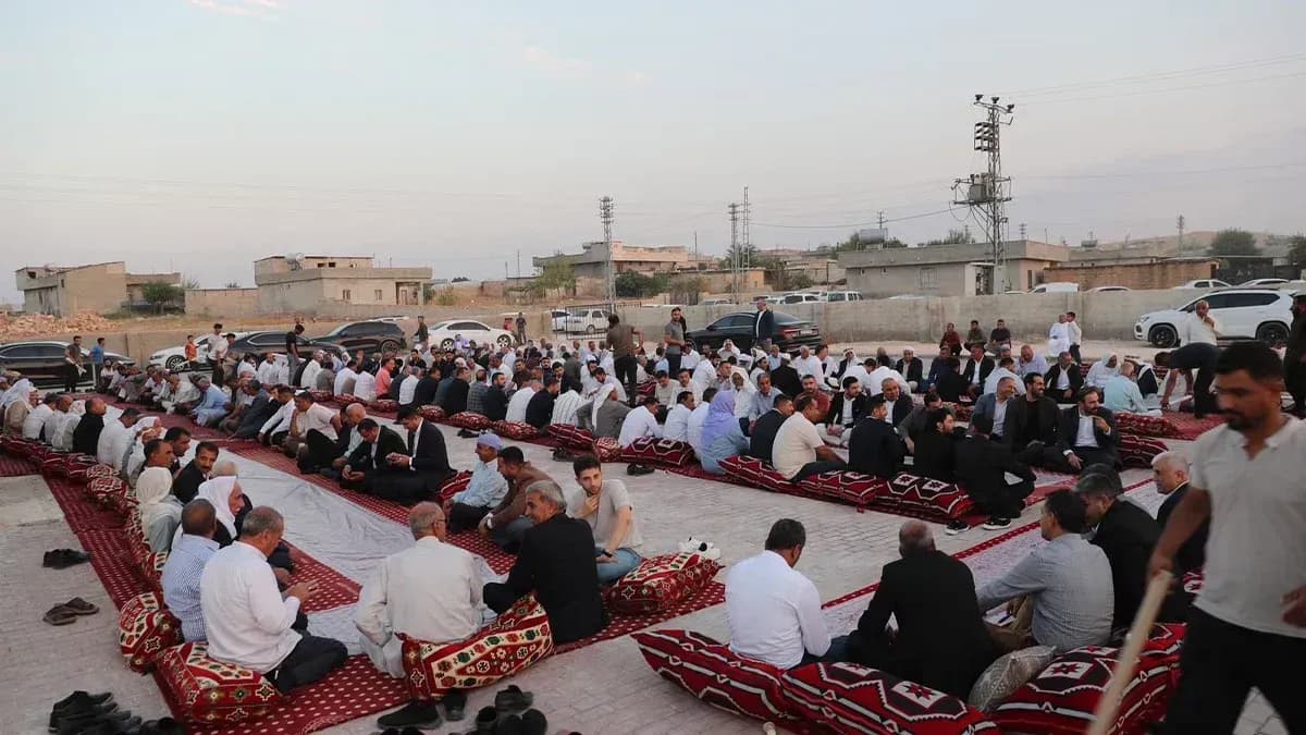 Şanlıurfa'da seçim varmış gibi bir çalışma!